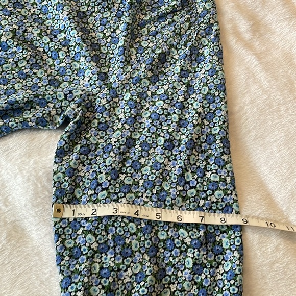 EUC Tommy Hilfiger Floral Garden Peasant Style Blouse - Picture 12 of 16